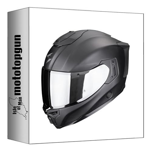Casque intégral Scorpion Exo-1500 Air au design sobre noir mat épuré