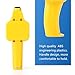 MEANLIN Winch Hand Control Assembly, Yellow Crane Push Button Switch, for 1500lbs to 5000lbs 12V UP-Down Crane Pendant Hand-held Control Station Replacement