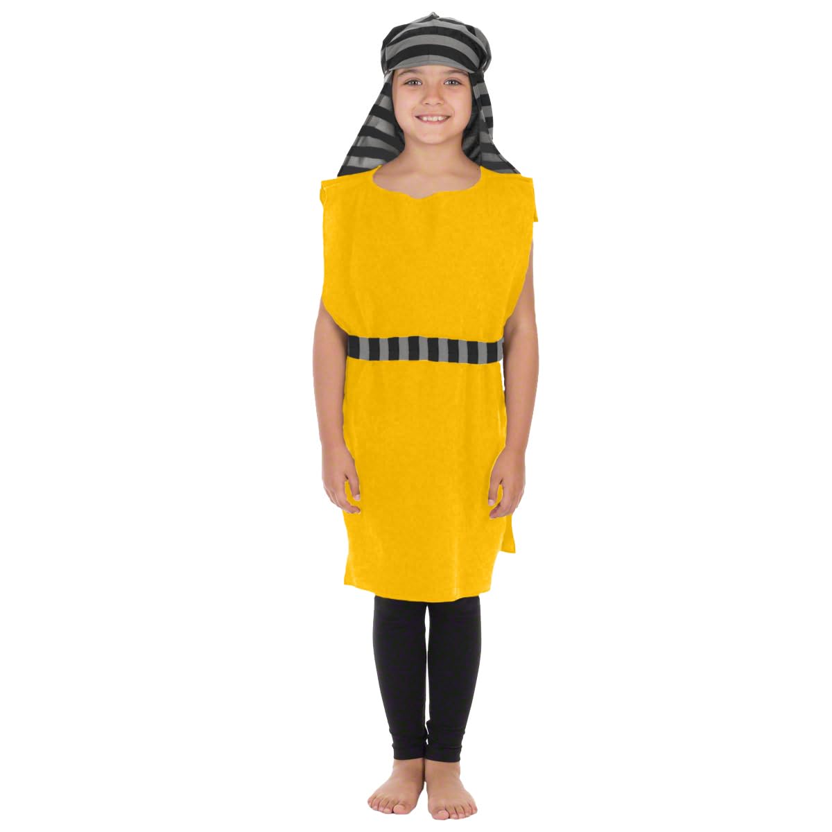 Charlie Crow Jacob Shepherd Innkeeper Costume for Kids one size 3-8 Years. (Yellow) - Image 2