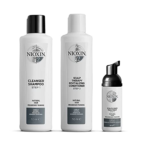 Nioxin System 2 Starter Set - för naturligt hår, 340 ml