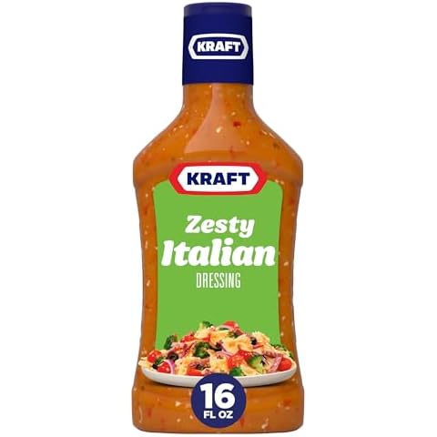Kraft Zesty Italian Salad Dressing Cover