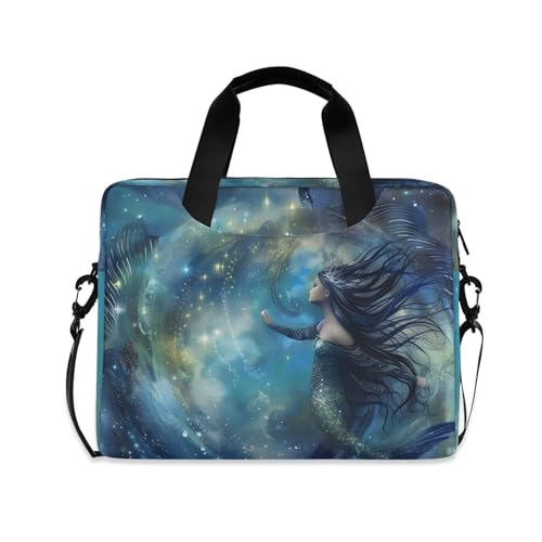 Bolsa maletín para laptop Alaza Mermaid Nebula 13-15.6 pulg miniatura 1