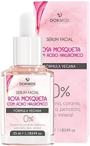 Serum Facil Rosa Mosqueta Com Acido Hialuronico Dokmos