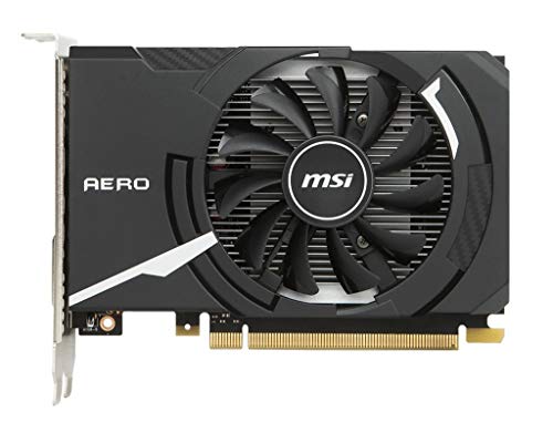 MSI Nvidia Geforce GT 1030 aero ITX 2 GD4 Oc scheda grafica MSI, 64 bit, 2 GB DDR4, PCI Express 3.0 x16, 147 x 102 x 38 mm