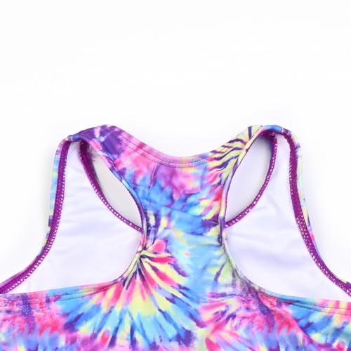 Perfashion Girls' Two-Piece Swimsuits Tankini Sets Swimwear Bathing Suit Beach Sport4