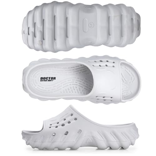 Image of DOCTOR EXTRA SOFT Men's Classic Flip Flops /Slippers with Soft Acupressure Foot Massager for Adult | Comfortable & Light Weight| Stylish & Anti-Skid| Casual Waterproof Cushion Sliders Gents Boys D-500