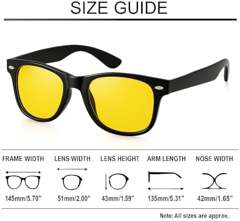 Classic Retro Drifter Sunglasses UV400 Protection for All Activities - Image 5