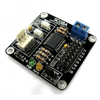 8 Channel Servo Controller, extendable to 16 Channel