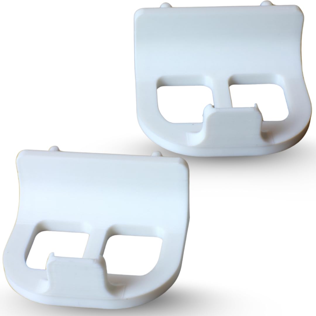 2 Universal Controller Mount (White) for IKEA Skadis Pegboard, Compatible with Xbox, PlayStation, Nintendo Game Controllers, Game Pads-image-17