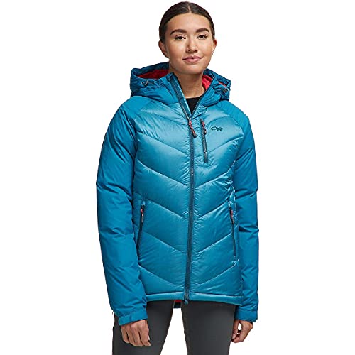 Outdoor research alpine down hooded jacket Clearance
