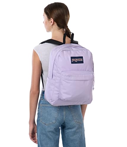 Image of JanSport Superbreak Backpack - Durable, Lightweight Premium Backpack, Pastel Lilac
