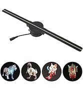 3D Hologram Fan, 22 Inch 3D Hologram Projector Advertising Display Support Remote Control, Bluetooth, WiFi & App, 678 LED Holo Graphic Video Projector