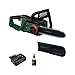 Bosch Cordless Chainsaw PKE18V-30-28 (OptiCut Technology, Weight: 39 kg, Chain Speed: 9 m/s, incl Battery and Charger)