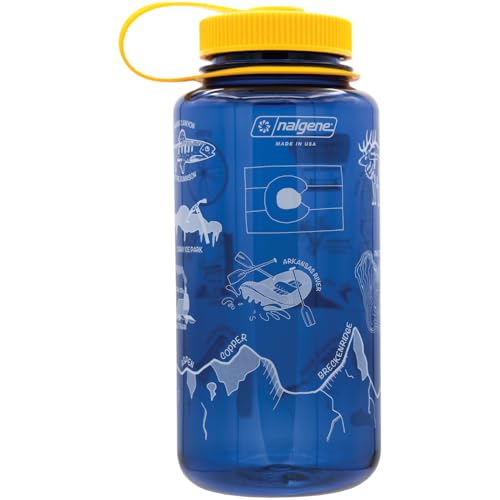 Image of Nalgene 32 oz Wide Mouth Water Bottle | BPA-Free, Durable & Leak Proof,