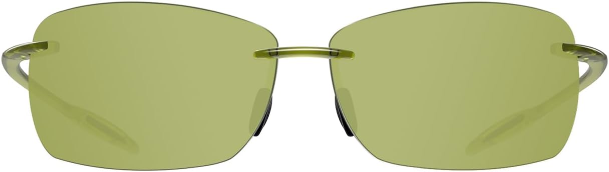 JULI Sports Sunglasses for Men Women Tr90 Rimless Frame for Running Fishing Golf Surf Driving MJ8010