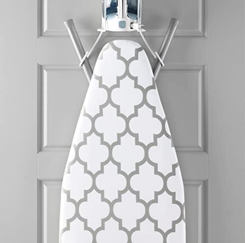 Whitmor Deluxe Ironing Board Cover and Pad (Ironing board not included) - Medallion Grey - 4