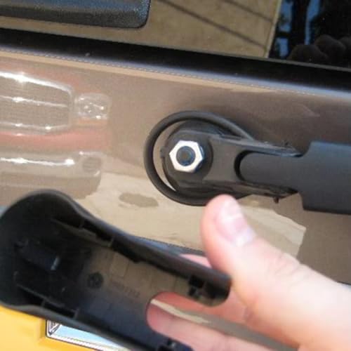 Tapa de tuerca brazo limpiaparabrisas trasero con plástico ABS resistente para Escalade 15798935 4