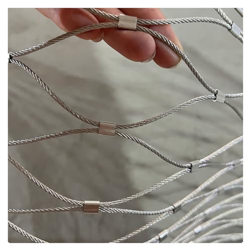 Treillis métallique flexible en acier inoxydable 4x7m pour barrière et balustrade