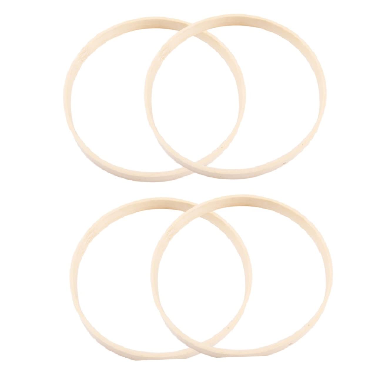 STOBAZA DIY Dream Catcher Kit 10pcs Ring 13cm Diameter for Wall Decor Macrame and Craft Yarn Projects