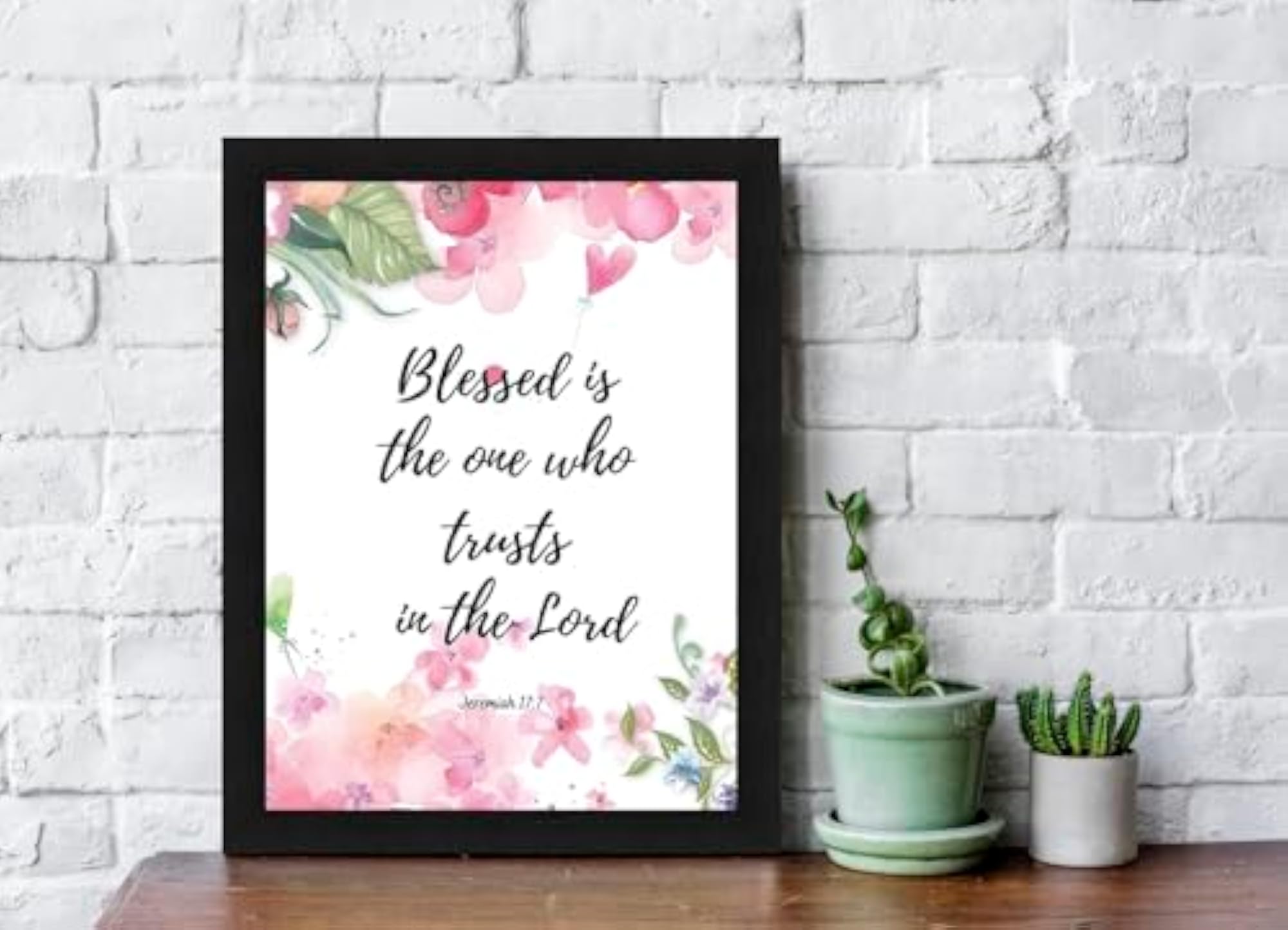 Bible Verses Wall Frames for Prayer Room and Home Decor