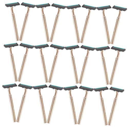 MUSISALY 20セットひげ用カミソリ ボディヘア用カミソリ 脚用シェーバー 腋毛トリマー 男 用 ホテル 旅行用