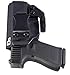 Fierce Defender IWB Kydex Holster Compatible with Glock 19 23 32 -The Paladin Series -Made in USA- (Black)