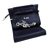 P Prettyia Brazalete de Presión Arterial Grande, Puño Extra Grande Ajustable con Tubo de PVC, Ideal para Adultos Mayores y Adolescentes