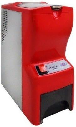 Johny AK/14 EXTRA-E.U./ Electric Ice Crusher - Crushing Capacity: 80kg/h (Red)