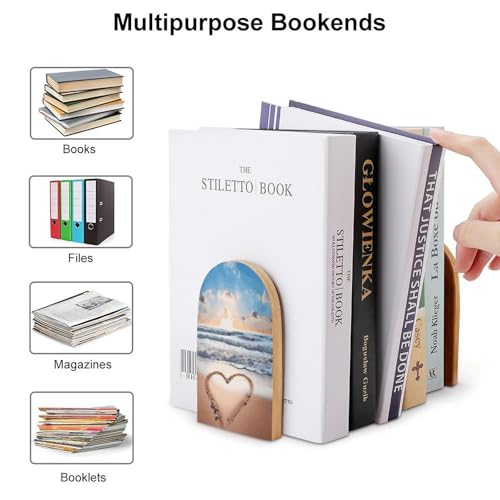 Sujetalibros de corazón románticos para regalar a lectores en cumpleaños 4