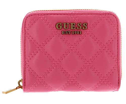 Guess Giully Small Zip Around Wallet, Watermelon #TOP2