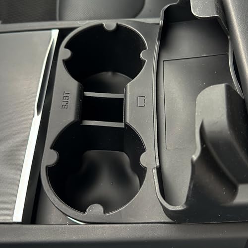 Insert de portavasos y almacenamiento 2 en 1 para Tesla Model 3 y Y miniatura 3