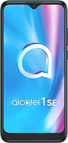 Alcatel 1SE Smartphone 4G Dual Sim, Display 6.22” HD+, 64GB, 4GB RAM, Tripla Camera, Android 10, Batteria 4000mAh, Agate Green, [Italia]