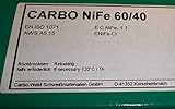 Nickel-Eisenelektrode zum Kalt - Schweißen von Grauguss mit lamellarer und globularer Graphitstruktu