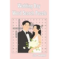 Wedding Day Word Search Puzzle