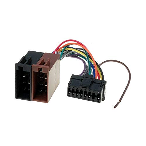 Sound-Way Cavo Adattatore Connettore Iso Compatibile Con Autoradio Pioneer 16 Pins