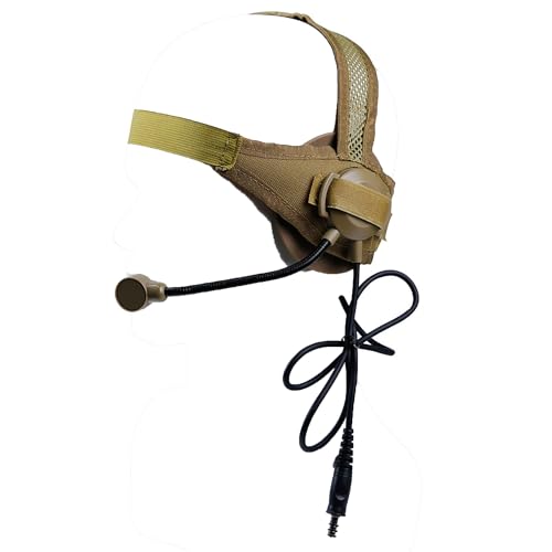 WISEONUS Casque tactique pour la chasse, le tir avec microphone, airsoft, paintball, casque rond pour jeux de combat, CS Cosplay, mat, taille unique WISEONUS Casque tactique pour la chasse, le tir avec microphone, airsoft, paintball, casque rond pour jeux de combat, CS Cosplay, mat, taille unique