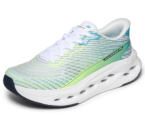 Skechers Max Cushioning Glide Step Sapphire Hands Free Slip ins Chaussures Homme