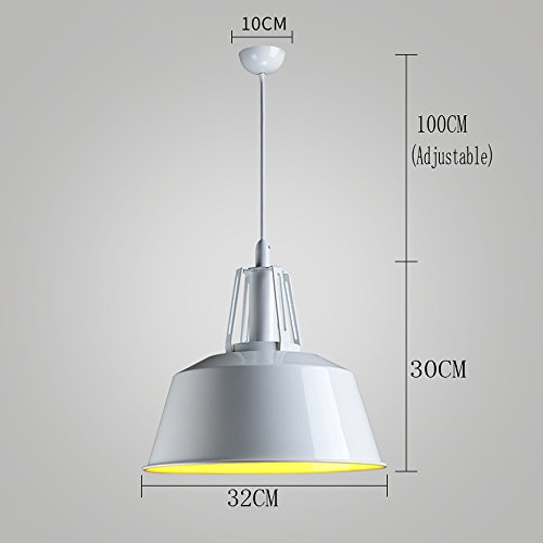 Éclairage pendentif E27 en cellule métallique pour ampoule LED durable - 7
