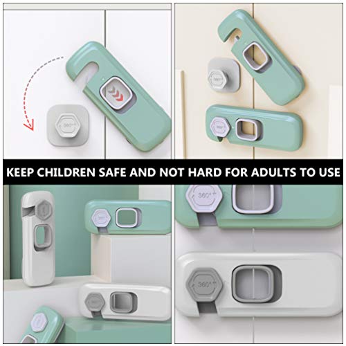Toyvian Travas de Armário de Segurança Infantil Travas à Prova de Bebê Trava para Gavetas Assento de