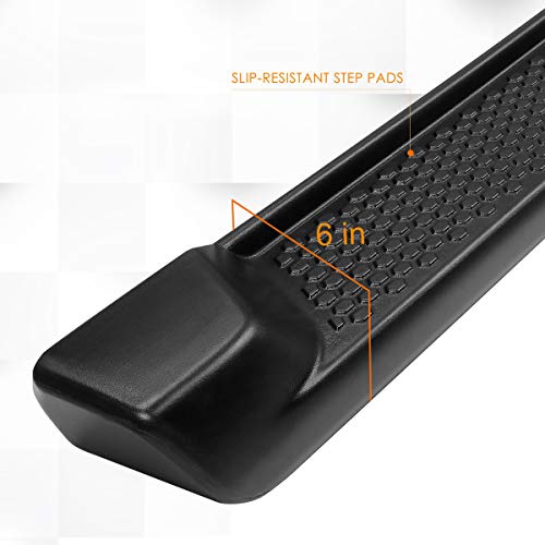 Barras laterales de plástico 6 pulg para Jeep Wrangler JL miniatura 3