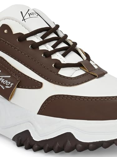 Image of KNOOS Mesh Casual Sneakers Walking Walking Shoes for Women and Girls