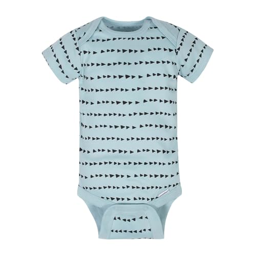 Image of Gerber unisex baby 8-pack Short Sleeve Onesies Bodysuits and Toddler T Shirt Set