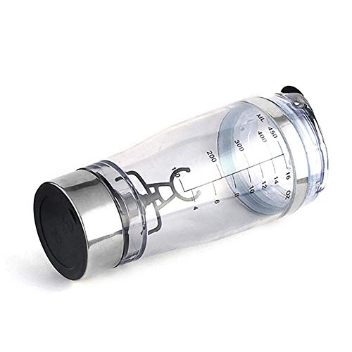 Elektrischer Protein-Shaker Protein-Shake Automatische Bewegung Vortex Auslaufsicherer tragbarer herausnehmbarer Shaker für Büro, Fitnessstudio,