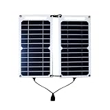 35W 5V USB Sunpower Pannello solare portatile Piastra solare Caricabatterie stabilizzato sicuro ForPower Bank Phone Camping Outdoor Home RV Gift(Solar panels)