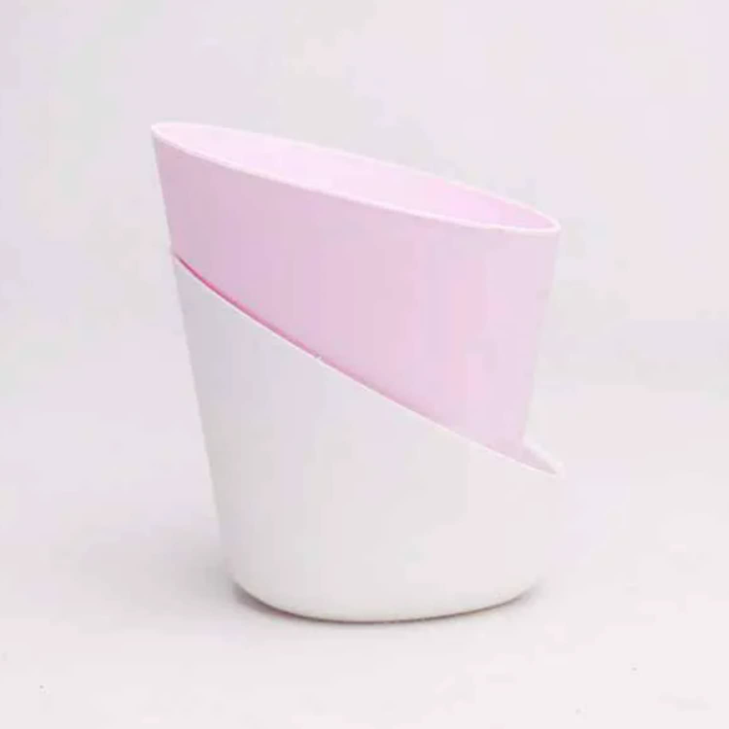 Hug A Plant | Atlantis 11cm Self-Watering Plastic Pot for Home & Garden Decor (11CM|4INCH) (Pastel Pink) (B0C6PZB38C) Amazon Price History, Amazon Price Tracker