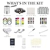 SAEUYVBCandle Making Kit,Candle Making Kit with Wax Melter, Complete Candle Making Kit for Adults Beginners, Candle Making Supplies, DIY Arts & Crafts Kits Perfect as Home Decorations #1