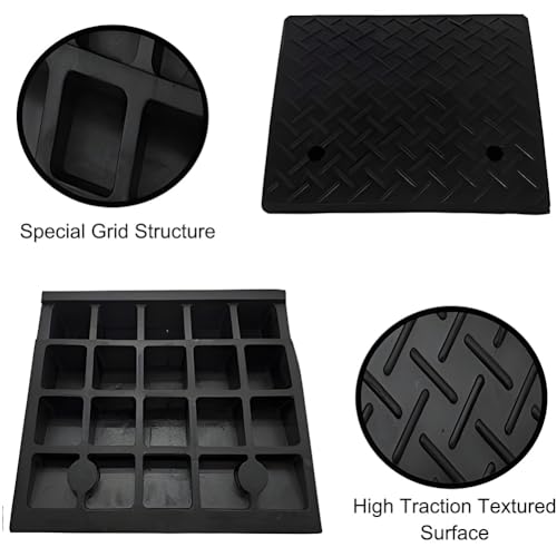 Rampas portátiles para bordillos SOYDAN de alta resistencia, rampas umbral ligeras para muelles de carga, bicicletas, entradas y vehículos miniatura 3
