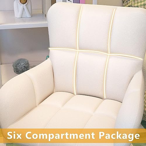 Chaise pivotante ergonomique avec hauteur d'assise réglable