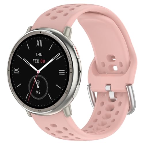 [TYGBFD] Active 2 �X�N�G�A�E�H�b�`�o���h Cheetah Square/Bip 3 3Pro/GTS 2 3 4/GTR 42mm �p �V���R���X�g���b�v �s���N GTS 4 4mini �p