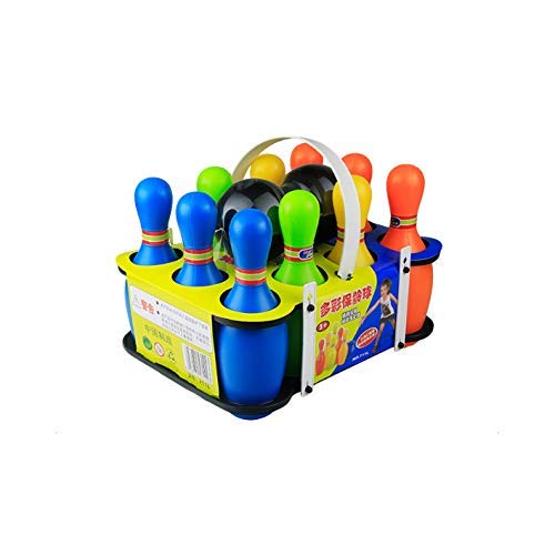 Children's toys simulation bowling set interactive bowling toys 12pcs indoor cartoon kids educational toys